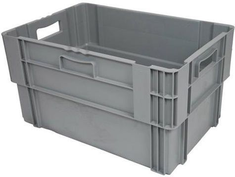 Euronorm draai-stapelkrat 600x400x320 mm - gesloten