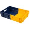 Euronorm Draaistapelbak - 600X400X143 Gesloten - Nestbaar - Bi-Color