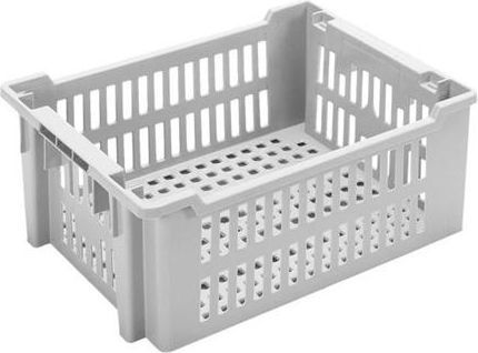 Rota - nestbare bak 400x300x180 mm - geperforeerd