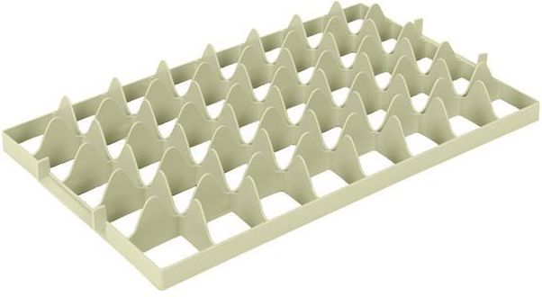Euronorm separator 40 vakken - Ø65 mm (onderaan)
